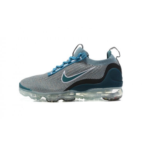 Nike Air VaporMax 2021 Flyknit Unisex Blue Grey DC9394-400 Shoes