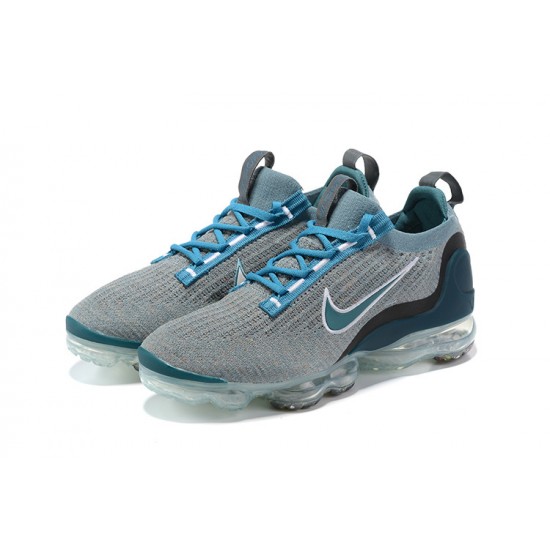 Nike Air VaporMax 2021 Flyknit Unisex Blue Grey DC9394-400 Shoes