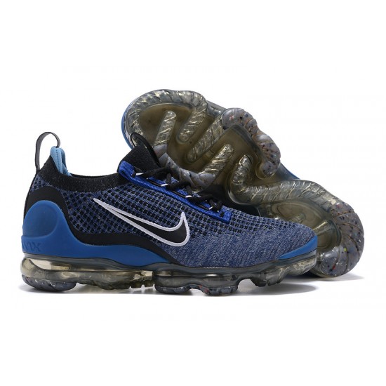 Nike Air VaporMax 2021 Flyknit Unisex Blue Grey DH4086-400 Shoes