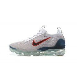 Nike Air VaporMax 2021 Flyknit Unisex Blue Red  DC9454-100 Shoes