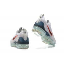 Nike Air VaporMax 2021 Flyknit Unisex Blue Red  DC9454-100 Shoes