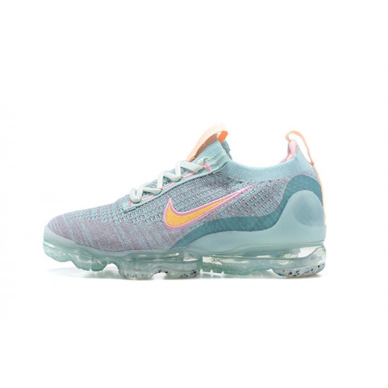 Nike Air VaporMax 2021 Flyknit Unisex Green Pink DH4088-300 Shoes