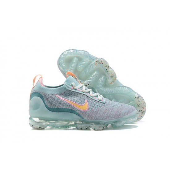 Nike Air VaporMax 2021 Flyknit Unisex Green Pink DH4088-300 Shoes