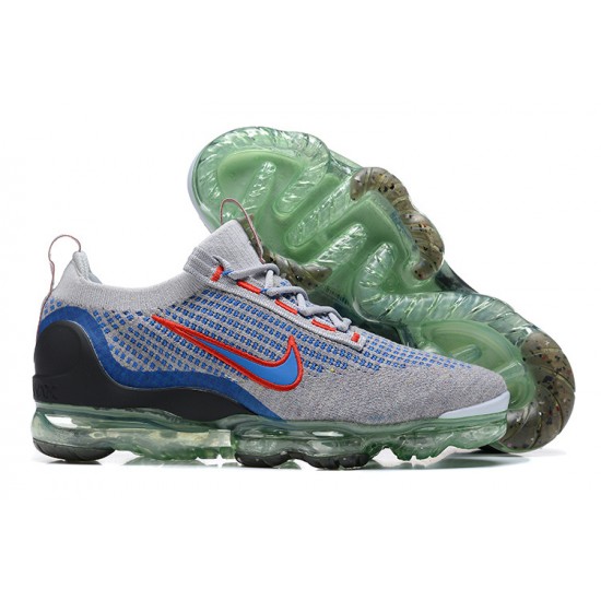 Nike Air VaporMax 2021 Flyknit Unisex Grey Blue DX3368-700 Shoes