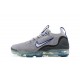 Nike Air VaporMax 2021 Flyknit Unisex Grey Blue Shoes