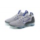 Nike Air VaporMax 2021 Flyknit Unisex Grey Blue Shoes