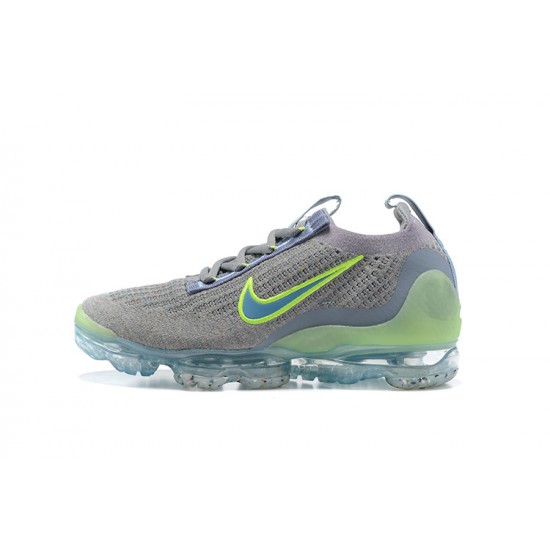 Nike Air VaporMax 2021 Flyknit Unisex Grey Green DH4084-003 Shoes