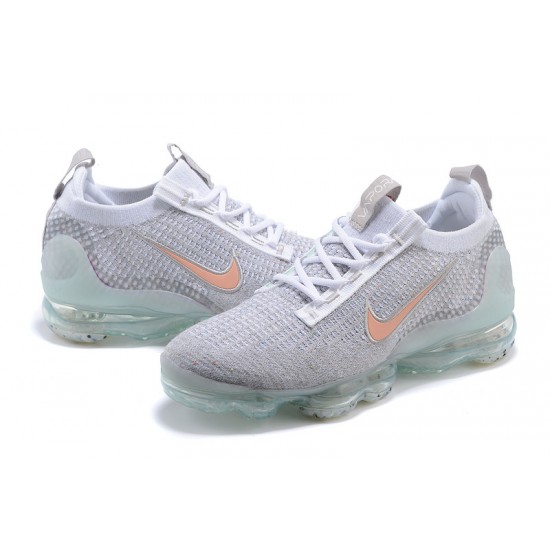 Nike Air VaporMax 2021 Flyknit Unisex Grey Orange DH4090-002 Shoes