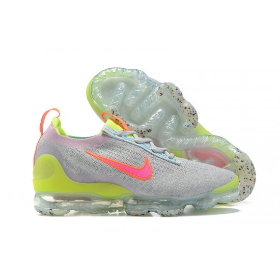 Nike Air VaporMax 2021 Flyknit Unisex Grey Pink DH4088-002 Shoes