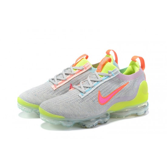 Nike Air VaporMax 2021 Flyknit Unisex Grey Pink DH4088-002 Shoes