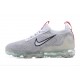 Nike Air VaporMax 2021 Flyknit Unisex Grey Red DB1550-003 Shoes