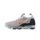 Nike Air VaporMax 2021 Flyknit Unisex Grey Red DH4085-003 Shoes