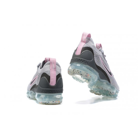 Nike Air VaporMax 2021 Flyknit Unisex Pink Grey DB1550-004 Shoes