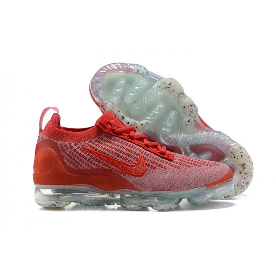 Nike Air VaporMax 2021 Flyknit Unisex Red DC4112-800 Shoes