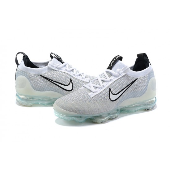 Nike Air VaporMax 2021 Flyknit Unisex White Black DB1550-100 Shoes