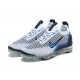 Nike Air VaporMax 2021 Flyknit Unisex White Blue DM0025-001 Shoes