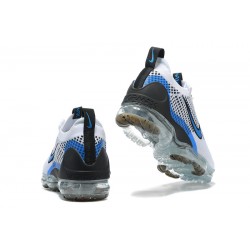 Nike Air VaporMax 2021 Flyknit Unisex White Blue DM0025-001 Shoes