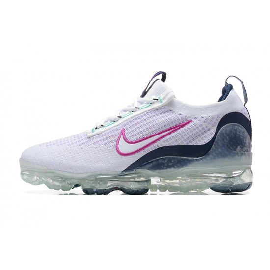 Nike Air VaporMax 2021 Flyknit Unisex White Pink DB1550-105 Shoes