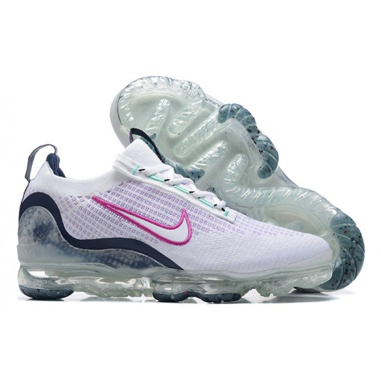 Nike Air VaporMax 2021 Flyknit Unisex White Pink DB1550-105 Shoes