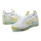 Nike Air VaporMax 2021 Flyknit Unisex White Yellow Shoes