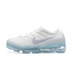 Nike Air VaporMax 2023 Flyknit Pure Unisex Platinum White Blue DV1678-002 Shoes