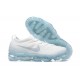 Nike Air VaporMax 2023 Flyknit Pure Unisex Platinum White Blue DV1678-002 Shoes