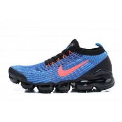 Nike Air VaporMax Flyknit 3 Womens/Mens Black Blue footwear AJ6900-015