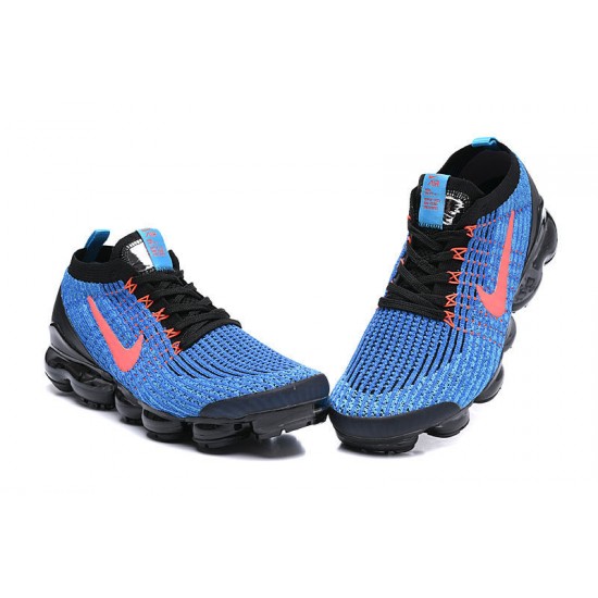 Nike Air VaporMax Flyknit 3 Womens/Mens Black Blue footwear AJ6900-015