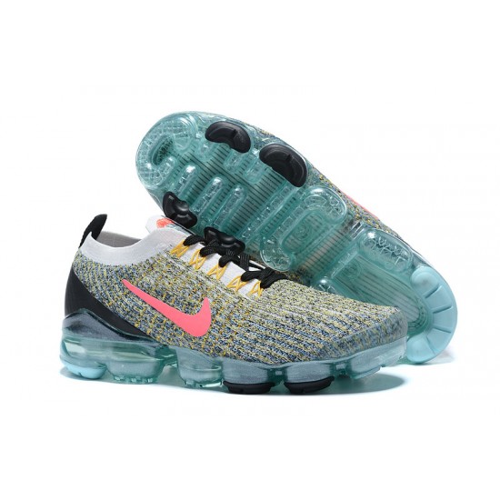 Nike Air VaporMax Flyknit 3 Womens/Mens Black Green footwear AJ6910-104