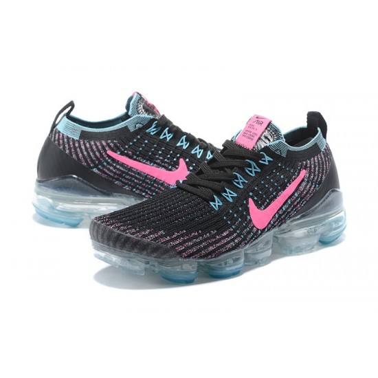 Nike Air VaporMax Flyknit 3 Womens/Mens Black Pink footwear AJ5910-101