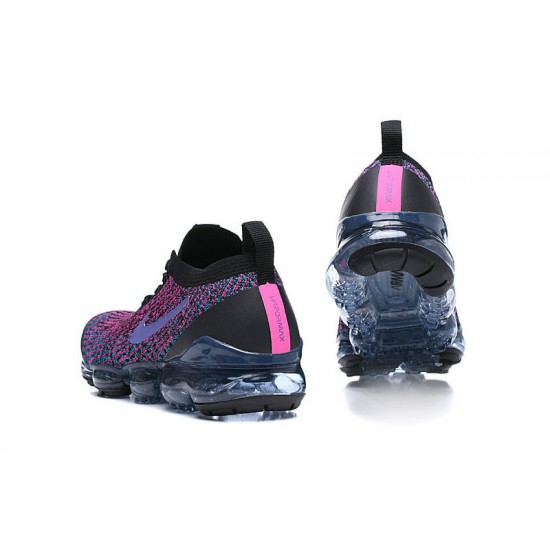 Nike Air VaporMax Flyknit 3 Womens/Mens Black Purple footwear AJ6900-009