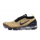 Nike Air VaporMax Flyknit 3 Womens/Mens Black Yellow footwear  AJ6900-006