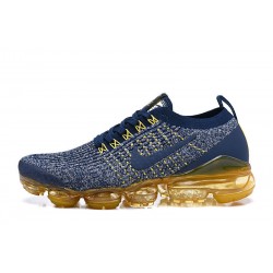 Nike Air VaporMax Flyknit 3 Womens/Mens Blue Yellow  footwear AJ6900-444