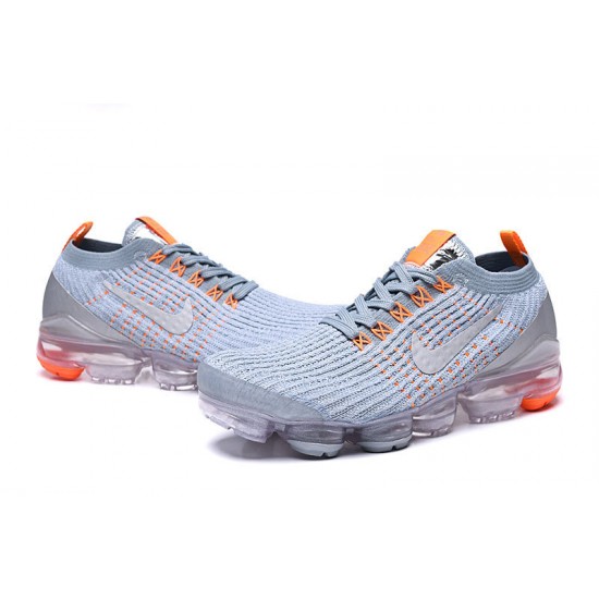 Nike Air VaporMax Flyknit 3 Womens/Mens Grey Orange footwear AJ6900-003