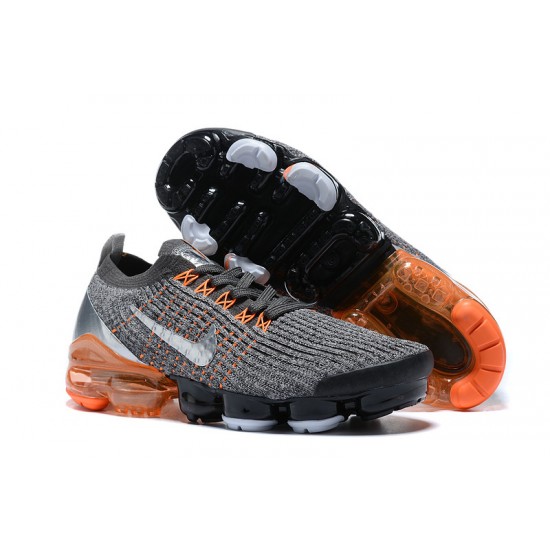 Nike Air VaporMax Flyknit 3 Womens/Mens Grey Orange footwear AJ6900-024