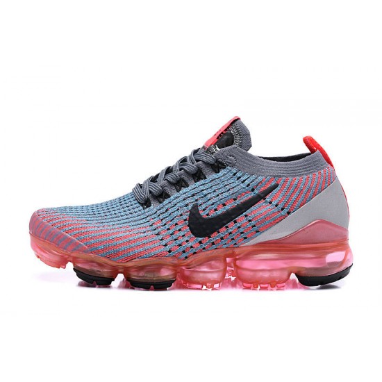 Nike Air VaporMax Flyknit 3 Womens/Mens Grey Red footwear AJ6900-601