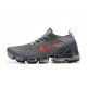 Nike Air VaporMax Flyknit 3 Womens/Mens Grey Red footwear CT1270-001