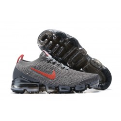 Nike Air VaporMax Flyknit 3 Womens/Mens Grey Red footwear CT1270-001