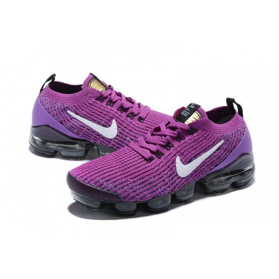 Nike Air VaporMax Flyknit 3 Womens/Mens Purple Black footwear AJ6900-502