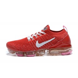 Nike Air VaporMax Flyknit 3 Womens/Mens Red White footwear CU4756-600