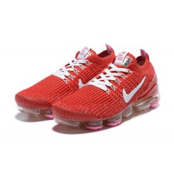 Nike Air VaporMax Flyknit 3 Womens/Mens Red White footwear CU4756-600