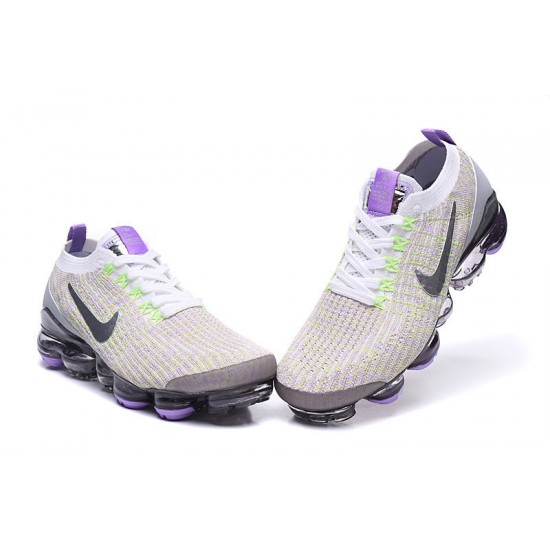 Nike Air VaporMax Flyknit 3 Womens/Mens White Purple footwear AJ6900-102