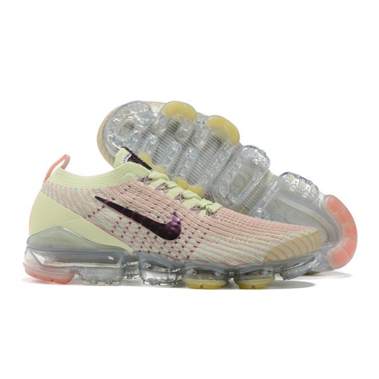 Nike Air VaporMax Flyknit 3 Womens/Mens Yellow Black footwear AJ6910-700