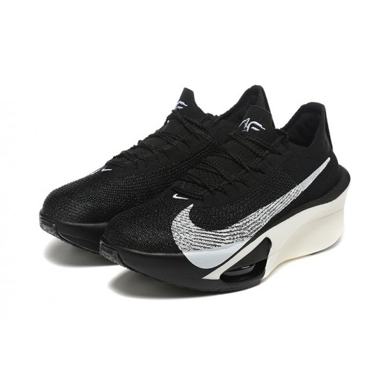 Nike Air Zoom Alphafly NEXT 3 Womens/Mens Black White footwear