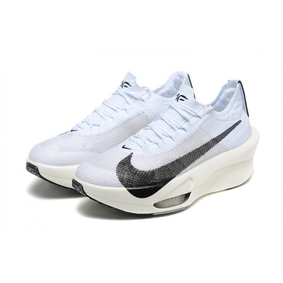 Nike Air Zoom Alphafly NEXT 3 Womens/Mens Black and White footwear