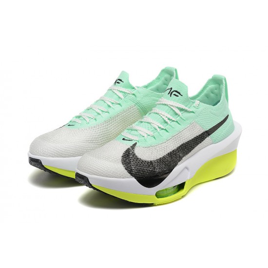 Nike Air Zoom Alphafly NEXT 3 Womens/Mens White Green footwear