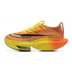 Nike Air Zoom Alphafly Next 2 Mens Orange and Yellow footwear 