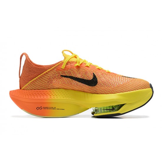 Nike Air Zoom Alphafly Next 2 Mens Orange and Yellow footwear