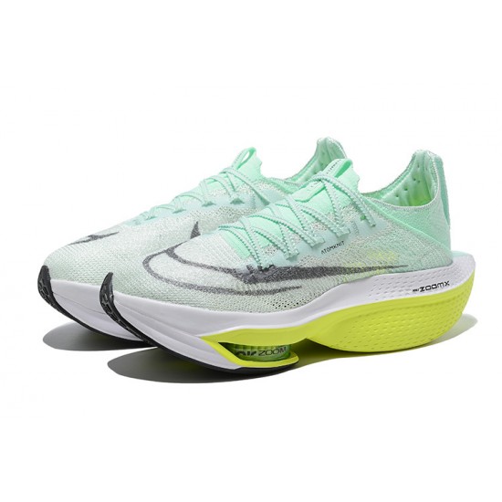 Nike Air Zoom Alphafly Next 2 Womens/Mens Green footwear