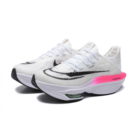 Nike Air Zoom Alphafly Next 2 Womens/Mens Pink White footwear